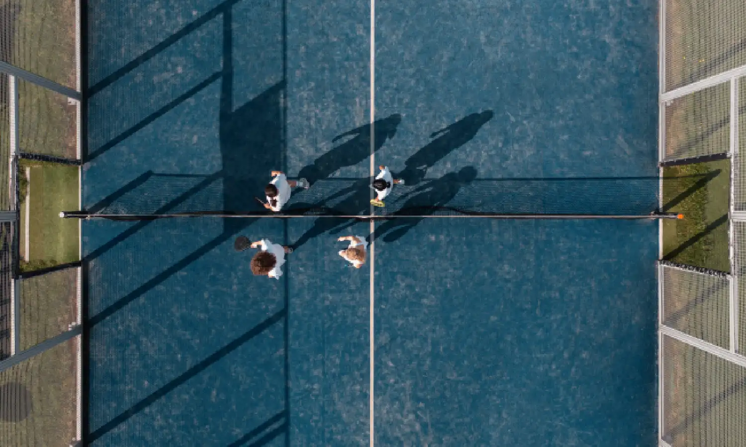 Pista de pádel cubierta en Barcelona